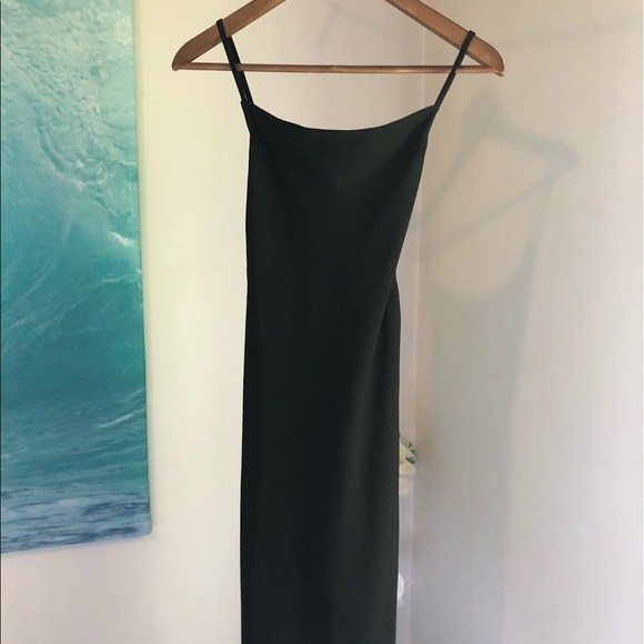 Club Monaco Dresses & Skirts - CLUB MONOCO black dress with cutout back and tie.